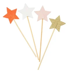Glitter Star Wands (x 8)