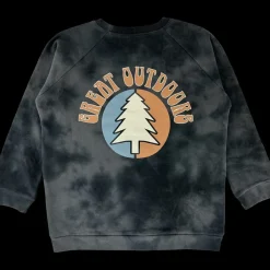 Great Outdoors Sweatshirt - Charcoal/Faded Black