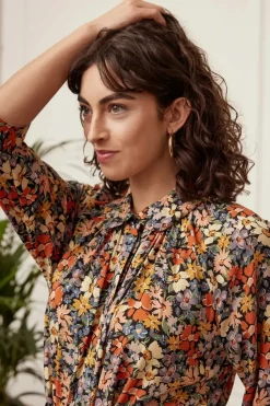Gwen Blouse - Garden Floral