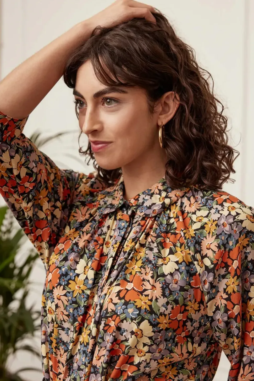 Gwen Blouse - Garden Floral