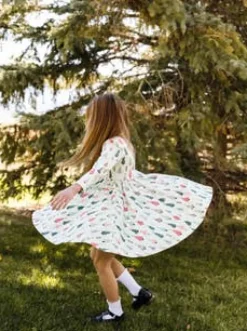 Gwendolyn Dress - Christmas Trees