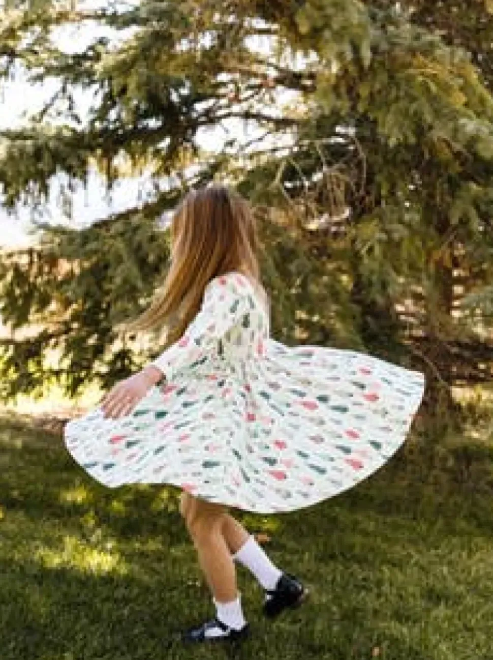 Gwendolyn Dress - Christmas Trees