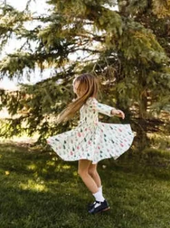 Gwendolyn Dress - Christmas Trees