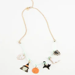 Halloween Enamel Necklace
