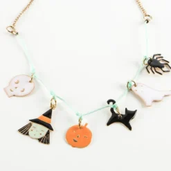 Halloween Enamel Necklace