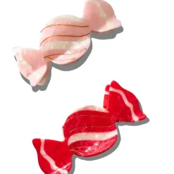 Hand-Painted Bonbon Claw Hair Clip - Two Colors