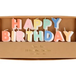 Happy Birthday Candle Set (x 13)