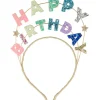 Happy Birthday Glitter Headband