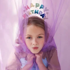Happy Birthday Glitter Headband