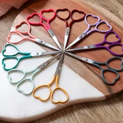 Heart Embroidery Scissors (several colors)
