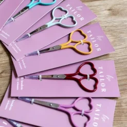 Heart Embroidery Scissors (several colors)