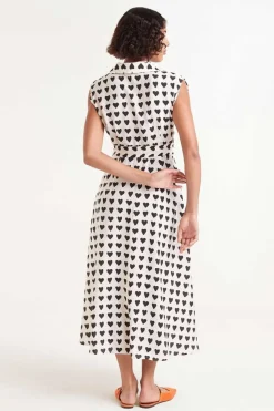 Heart Print Dress