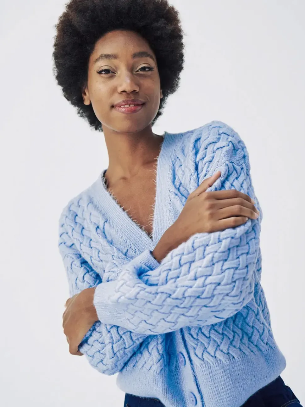 Heavenly Cardigan - Blue
