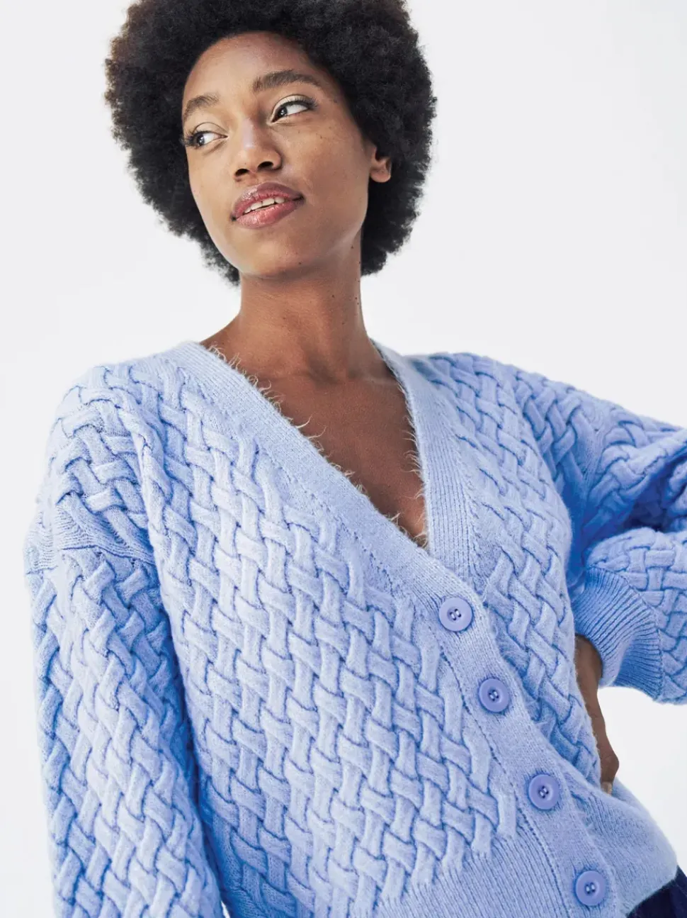 Heavenly Cardigan - Blue