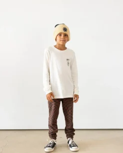 High Voltage Beanie - Sand/Faded Black