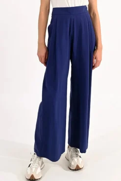 High Waist Pants - Navy