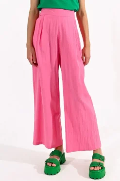 High Waist Pants - Pink