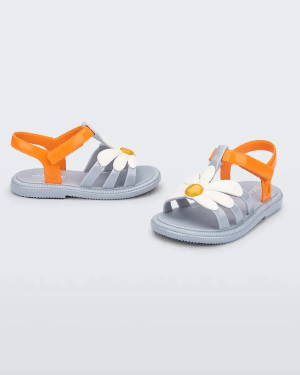Hip Bloomy Sandal - Blue/Orange
