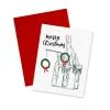 Holiday Port Cranes Oakland Notecard