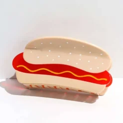 Hot Dog Hair Claw
