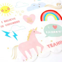 I Believe In Unicorns Large Napkins