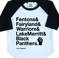 I Love Oakland Raglan Tee - Adult