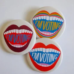 I'm VOTING Buttons