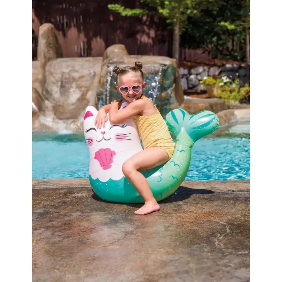Inflatable Mer Kitty Water Floatie