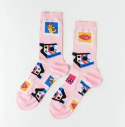 Instant Selfie Crew Socks - Women's