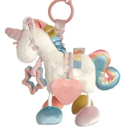 Itzy Friends Link & Love™ Activity Plush with Teether Toy - Unicorn