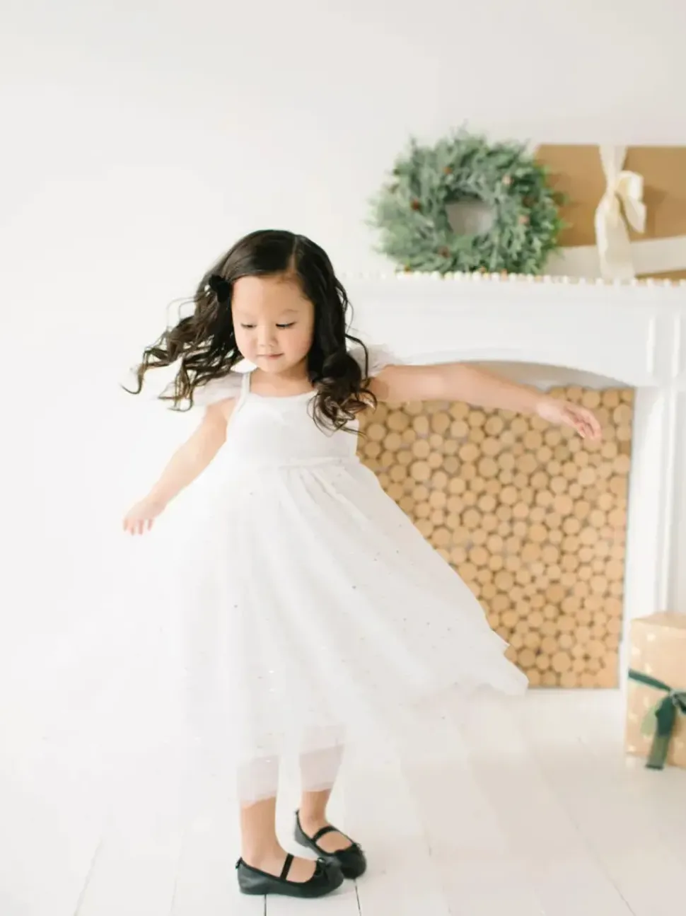 Jolie Dress in Fresh Snow