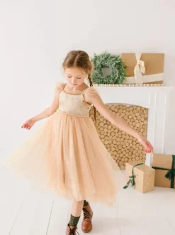 Jolie Dress in Golden