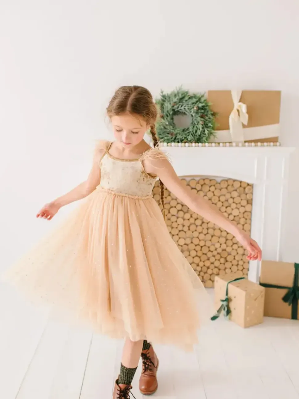 Jolie Dress in Golden