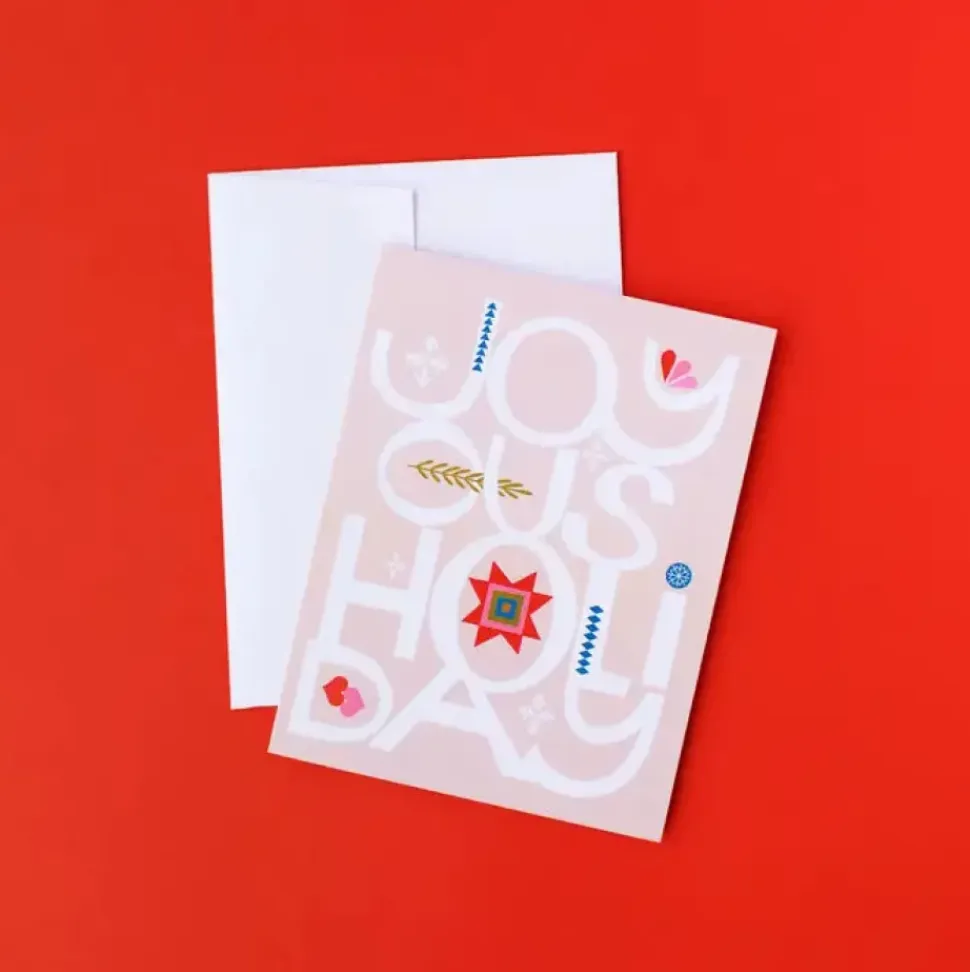 Joyous Holiday Greeting Card