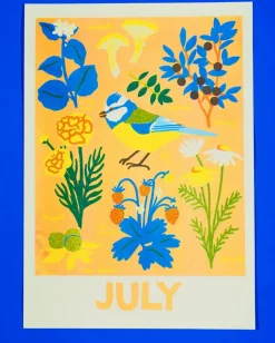 July Forage Print