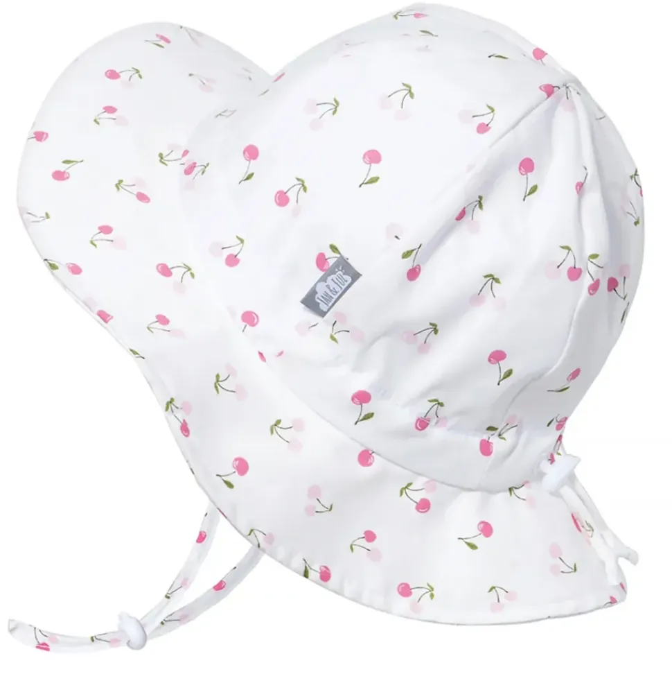 Kids Cotton Floppy Hats | Cherries