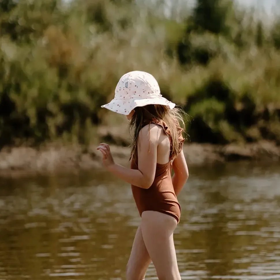 Kids Cotton Floppy Hats | Cherries
