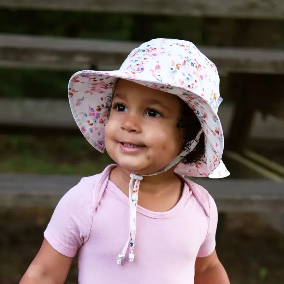 Kids Cotton Floppy Hats | Pretty Petals