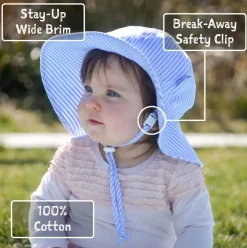 Kids Cotton Floppy Hats | Pretty Petals