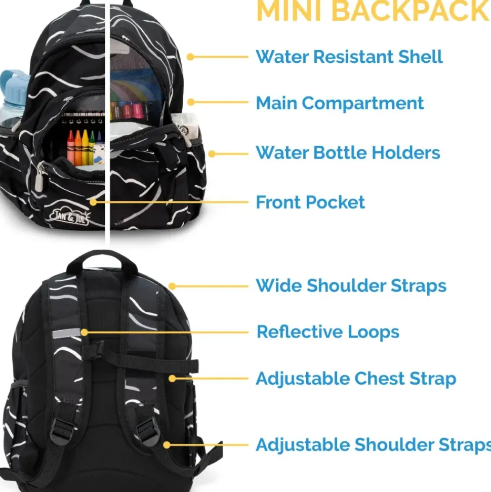 Kids Mini Backpacks | Navy Forest