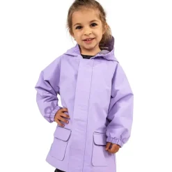 Kids Waterproof Shell Jacket - Lavender