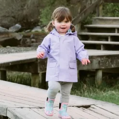 Kids Waterproof Shell Jacket - Lavender