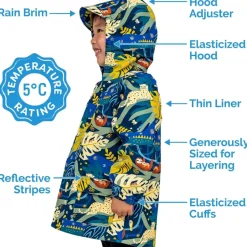 Kids Waterproof Shell Jacket - Lavender