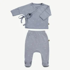 Kimono Top + Pants Set - Mushroom Tradewinds