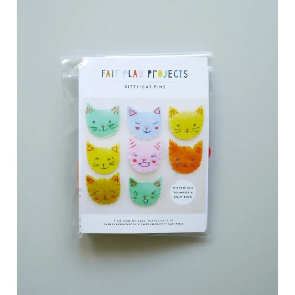 Kitty Cat Pins Kit
