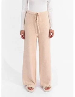Knit Loungewear Pants - Offwhite