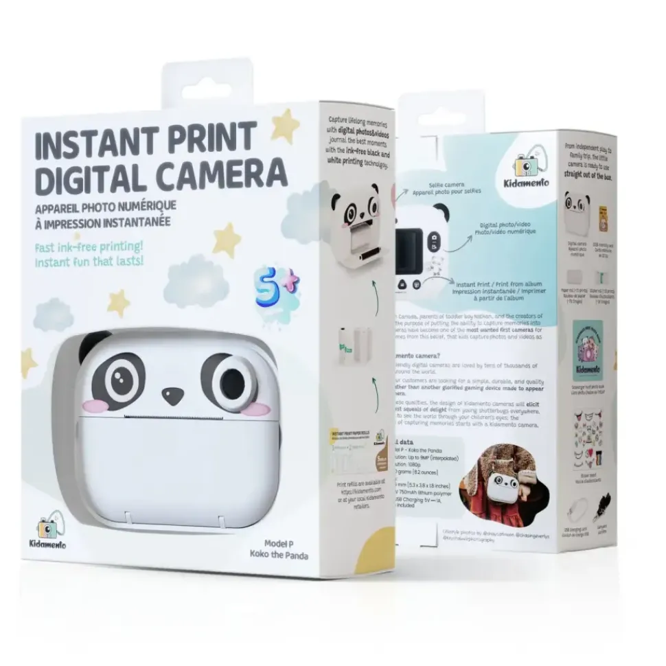 Koko the Panda - Print & Digital Camera - Model P
