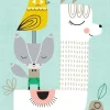 Lama and Friends Poster
