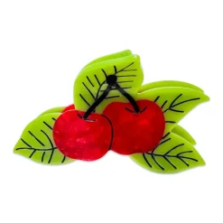 Large Cherries Hair Claw Clip