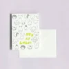 LETTERPRESS CARD – Hey Lil Babe!